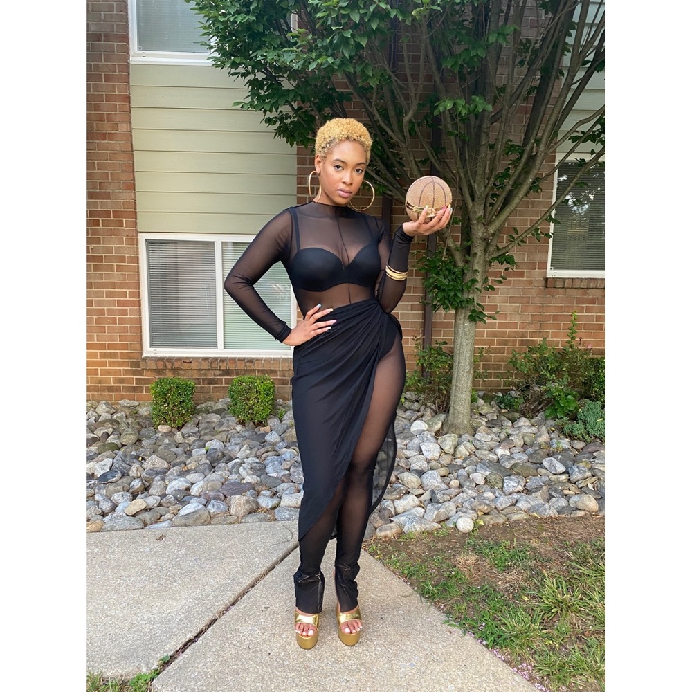 Black Jumpsuit Set